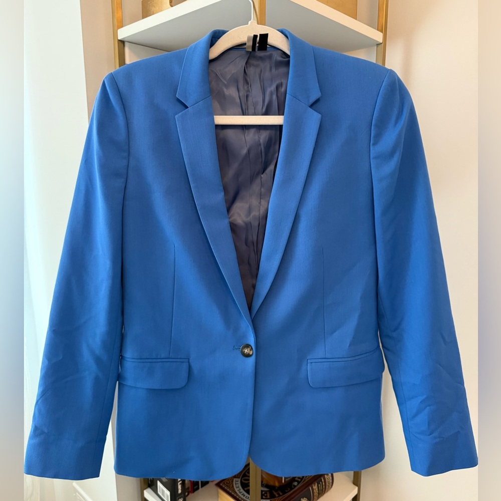 Topshop Blue Suit
